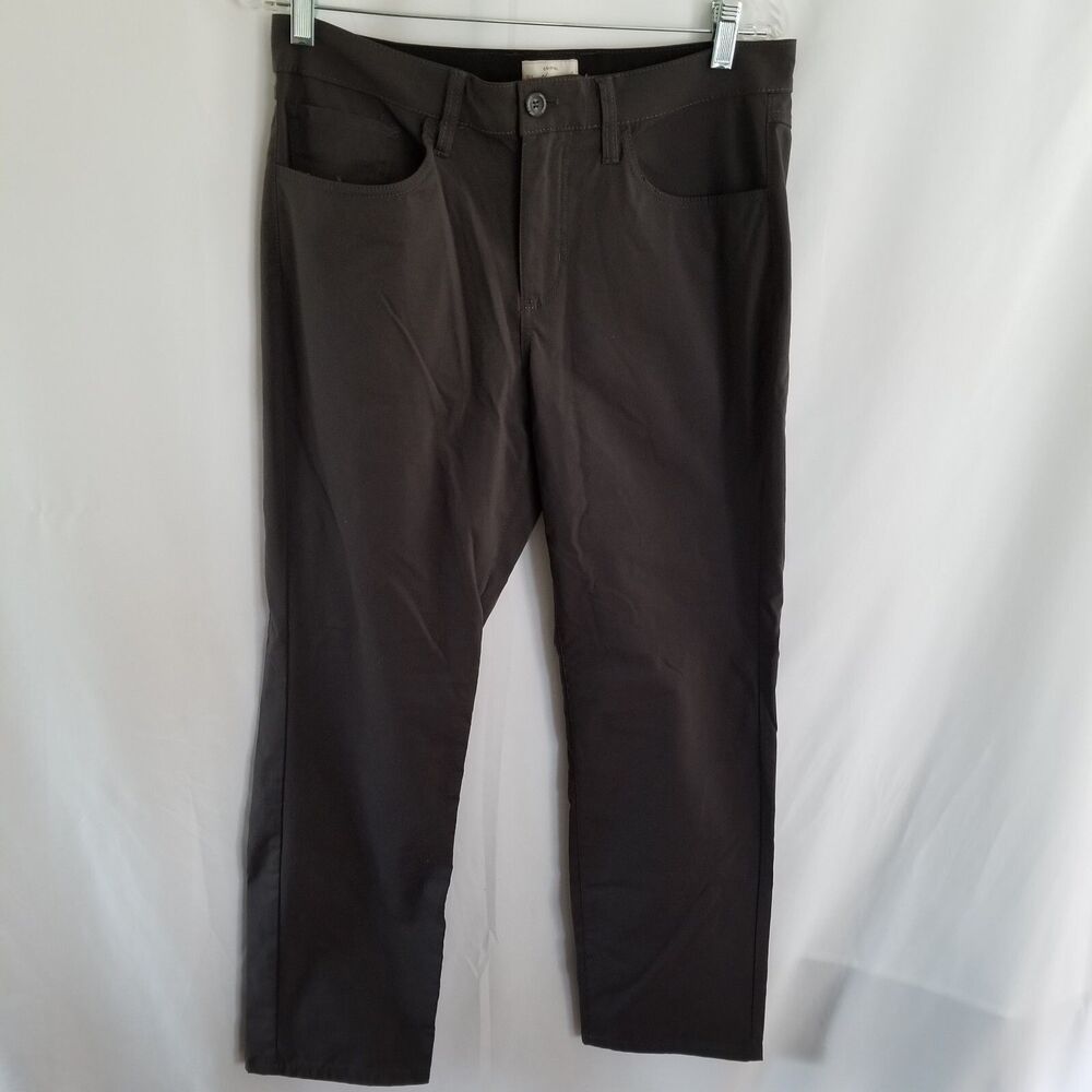 Weatherproof Vintage Pants Men's Gray Straight Leg Size 32 x 30
